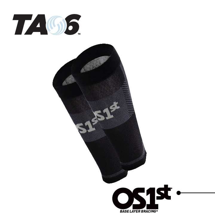 【OS1st】TA6輕薄透氣小腿加壓套 6段式分區壓力 輕薄透氣 穩定包覆 美國研發 台灣製造 小腿 加壓 襪套