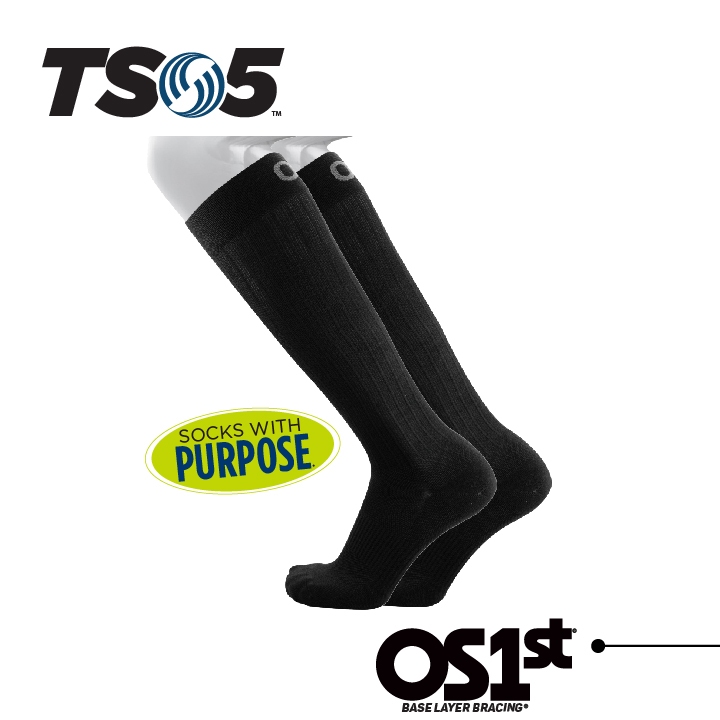 【OS1st】TS5旅行加壓襪 5段式分區壓力 出差旅行良伴 加壓襪 壓力襪 美腿襪 美國研發 台灣製｜繁華中西藥局 ｜