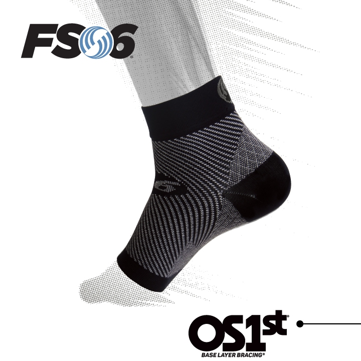 【OS1st】 FS6高性能足弓襪套 6段式分區壓力 醫療級支撐 足弓襪套 襪套 美國研發 台灣製｜繁華中西藥局｜